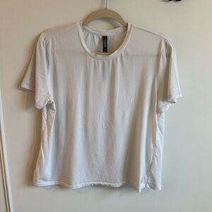 Vuori White Feather Oversized Tee, size S